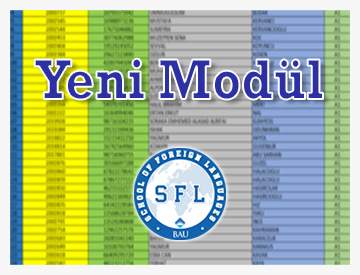 3. Modül Sınıf, Derslik ve Program Bilgileri